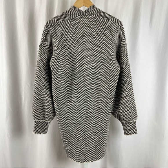 Emery Rose XL Drop Shoulder Bubble Sleeve Duster Longline Cardigan Buttery Soft - Picture 2 of 6